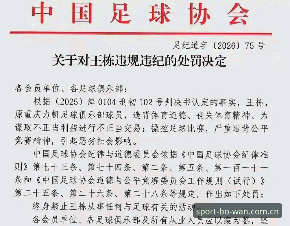 博万体育官方版 足协禁足令深度对比:终身禁赛vs五年禁赛,哪些足球乱象被连根拔起?